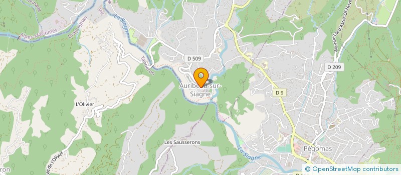 localisation de l'entreprise COMMUNE D AURIBEAU SUR SIAGNE à AURIBEAU-SUR-SIAGNE