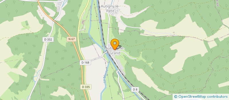 localisation de l'entreprise COMMUNE D'AUTIGNY LE GRAND à AUTIGNY-LE-GRAND