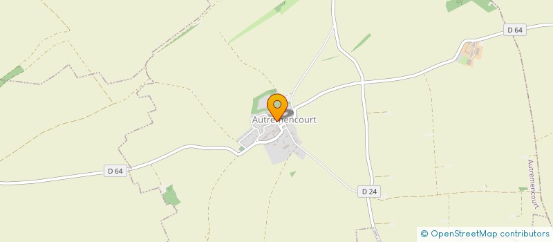 localisation de l'entreprise COMMUNE D'AUTREMENCOURT  AUTREMENCOURT