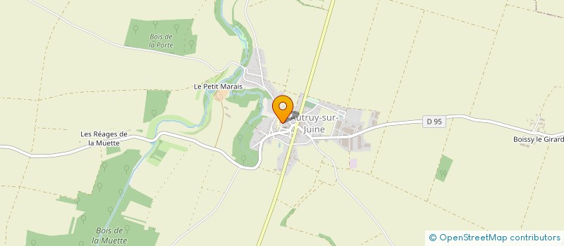 localisation de l'entreprise COMMUNE D'AUTRUY SUR JUINE à AUTRUY-SUR-JUINE
