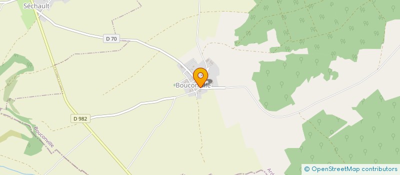 localisation de l'entreprise COMMUNE D'AUTRY  AUTRY