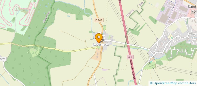 localisation de l'entreprise COMMUNE D'AUVERNAUX  AUVERNAUX