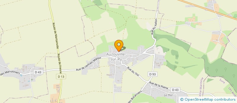 localisation de l'entreprise COMMUNE D'AUZOUVILLE SUR RY  AUZOUVILLE-SUR-RY