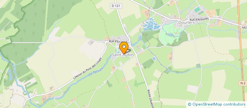 localisation de l'entreprise COMMUNE D AVESNELLES  AVESNELLES