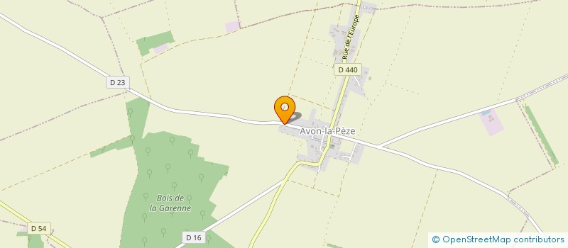 localisation de l'entreprise COMMUNE D'AVON LA PEZE à AVON-LA-PEZE