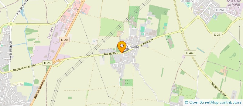 localisation de l'entreprise COMMUNE D AVRAINVILLE à AVRAINVILLE