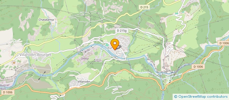 localisation de l'entreprise COMMUNE D AVRIEUX  AVRIEUX