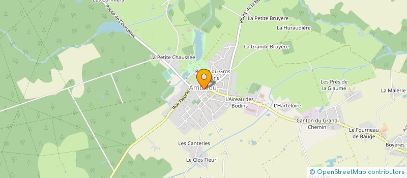 localisation de l'entreprise COMMUNE D'AVRILLE LES PONCEAUX à AVRILLE-LES-PONCEAUX