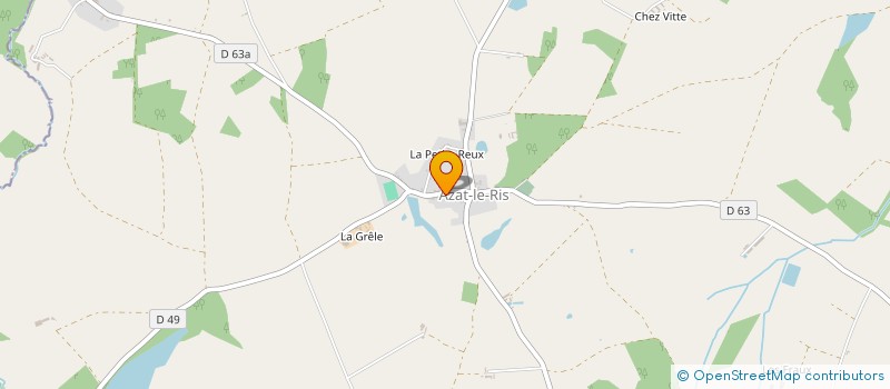 localisation de l'entreprise COMMUNE D AZAT LE RIS à AZAT-LE-RIS
