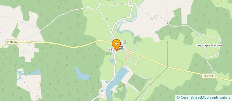 localisation de l'entreprise COMMUNE D'AZY-LE-VIF  AZY-LE-VIF