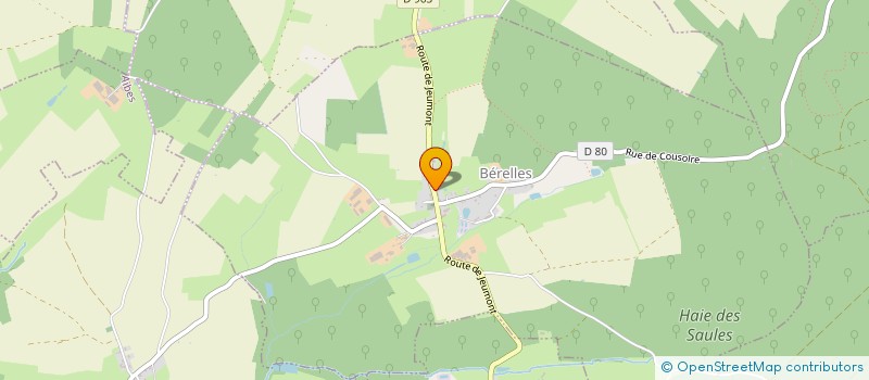 localisation de l'entreprise COMMUNE D ECCLES  ECCLES