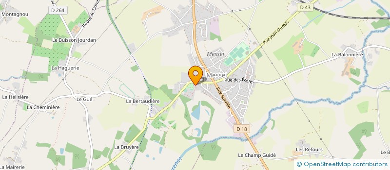 localisation de l'entreprise COMMUNE D'ECHALOU à ECHALOU