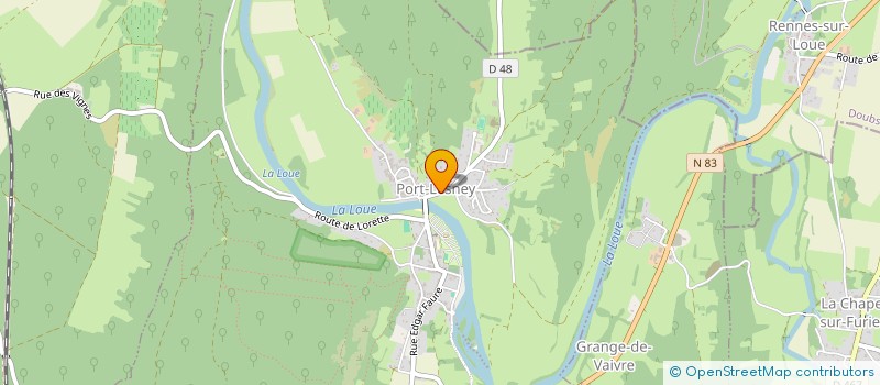 localisation de l'entreprise COMMUNE D ECLEUX  ECLEUX