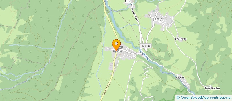 localisation de l'entreprise COMMUNE D ECOLE  ECOLE