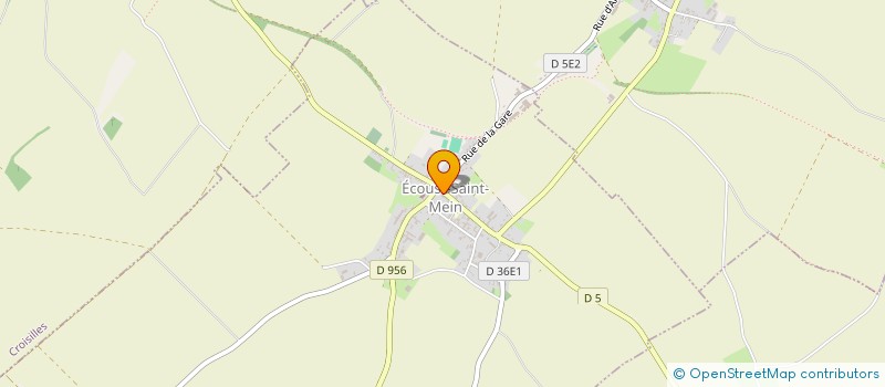 localisation de l'entreprise COMMUNE D'ECOUST SAINT MEIN  ECOUST-SAINT-MEIN