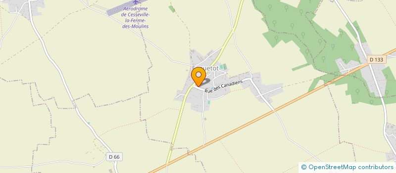 localisation de l'entreprise COMMUNE D'ECQUETOT  ECQUETOT