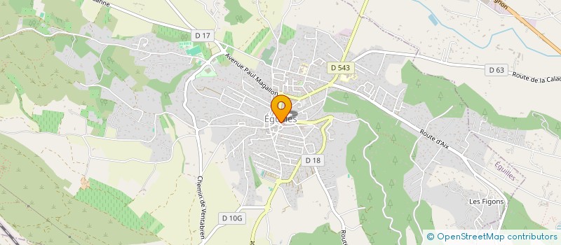 localisation de l'entreprise COMMUNE D EGUILLES à EGUILLES