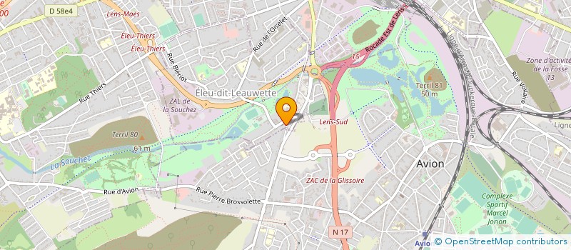 localisation de l'entreprise COMMUNE D'ELEU DIT LEAUWETTE  ELEU-DIT-LEAUWETTE