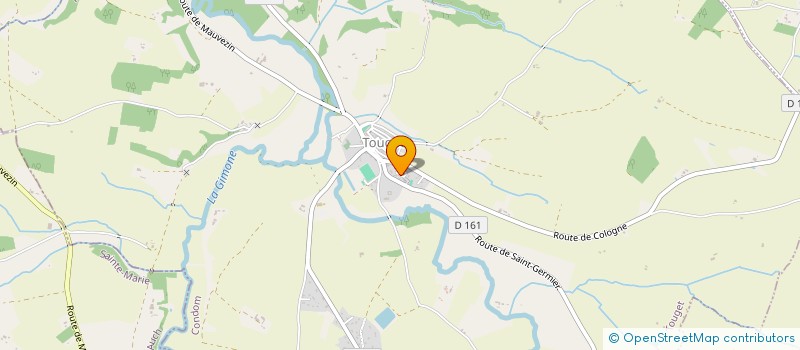 localisation de l'entreprise COMMUNE D ENCAUSSE  ENCAUSSE