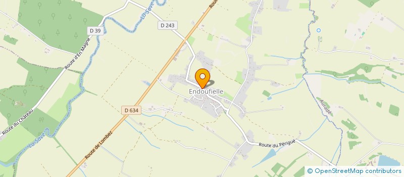 localisation de l'entreprise COMMUNE D ENDOUFIELLE  ENDOUFIELLE