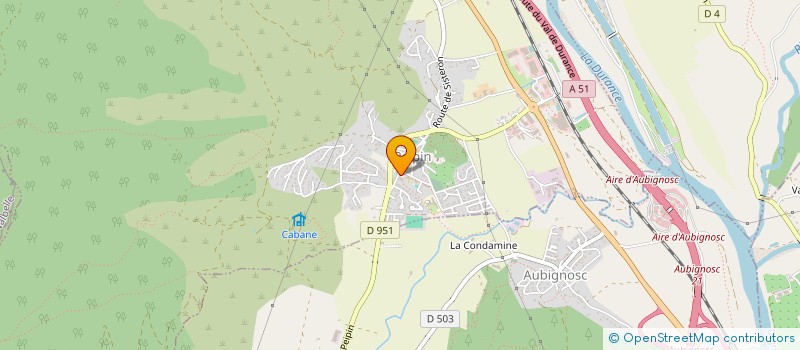 localisation de l'entreprise COMMUNE D ENTREPIERRES  ENTREPIERRES