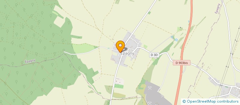 localisation de l'entreprise COMMUNE D'EPAGNY  EPAGNY