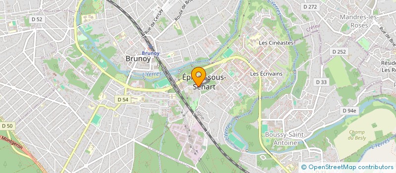 localisation de l'entreprise COMMUNE D EPINAY SOUS SENART  EPINAY-SOUS-SENART