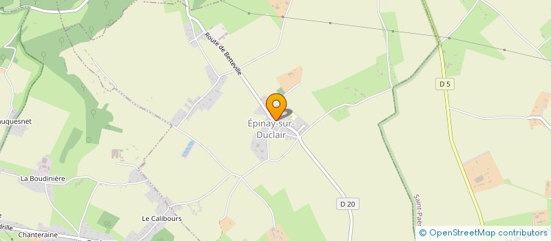 localisation de l'entreprise COMMUNE D'EPINAY SUR DUCLAIR  EPINAY-SUR-DUCLAIR
