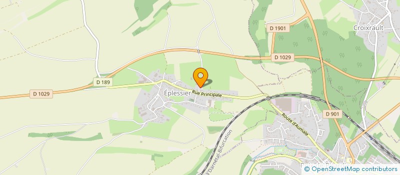 localisation de l'entreprise COMMUNE D'EPLESSIER  EPLESSIER