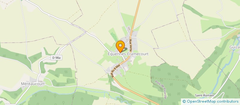 localisation de l'entreprise COMMUNE D'EQUENNES ERAMECOURT  EQUENNES-ERAMECOURT