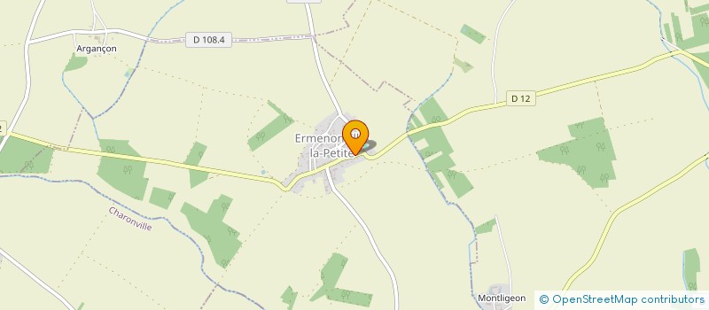 localisation de l'entreprise COMMUNE D'ERMENONVILLE-LA-PETITE à ERMENONVILLE-LA-PETITE