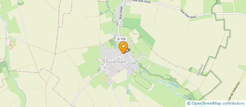 localisation de l'entreprise COMMUNE D ESCARMAIN à ESCARMAIN