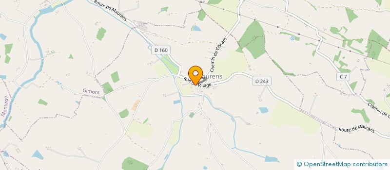 localisation de l'entreprise COMMUNE D ESCORNEBOEUF  ESCORNEBOEUF