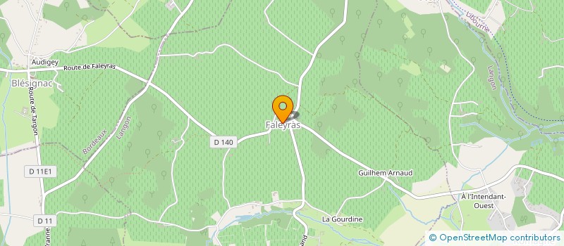 localisation de l'entreprise COMMUNE D'ESCOUSSANS  ESCOUSSANS