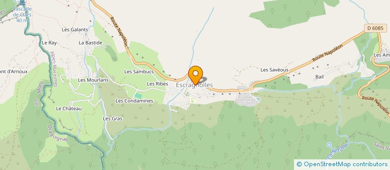 localisation de l'entreprise COMMUNE D ESCRAGNOLLES  ESCRAGNOLLES