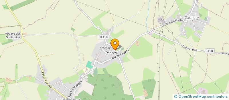 localisation de l'entreprise COMMUNE D'ESNES à ESNES