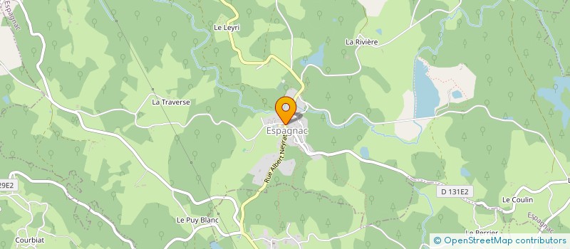 localisation de l'entreprise COMMUNE D'ESPAGNAC  ESPAGNAC