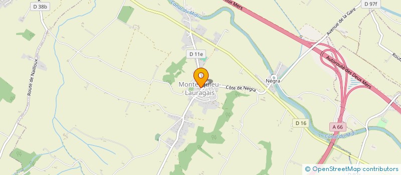 localisation de l'entreprise COMMUNE D ESPANES  ESPANES