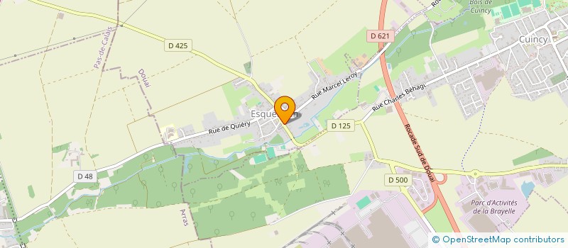 localisation de l'entreprise COMMUNE D'ESQUERCHIN à ESQUERCHIN