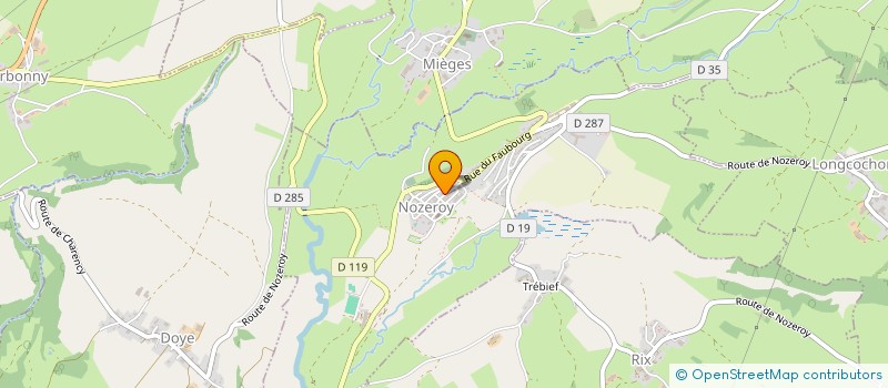 localisation de l'entreprise COMMUNE D ESSERVAL TARTRE  ESSERVAL-TARTRE