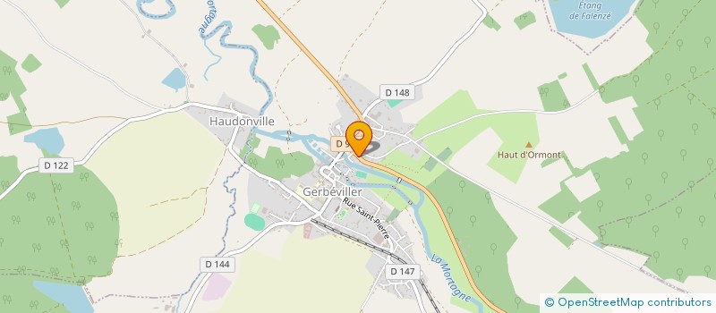 localisation de l'entreprise COMMUNE D'ESSEY LA COTE  ESSEY-LA-COTE