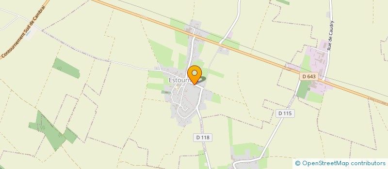 localisation de l'entreprise COMMUNE D'ESTOURMEL à ESTOURMEL