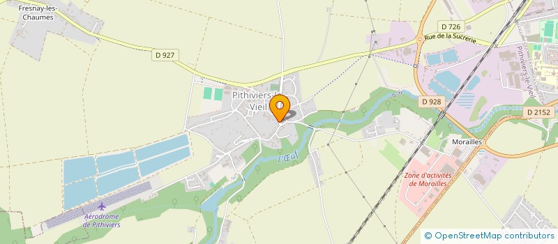 localisation de l'entreprise COMMUNE D ESTOUY à ESTOUY