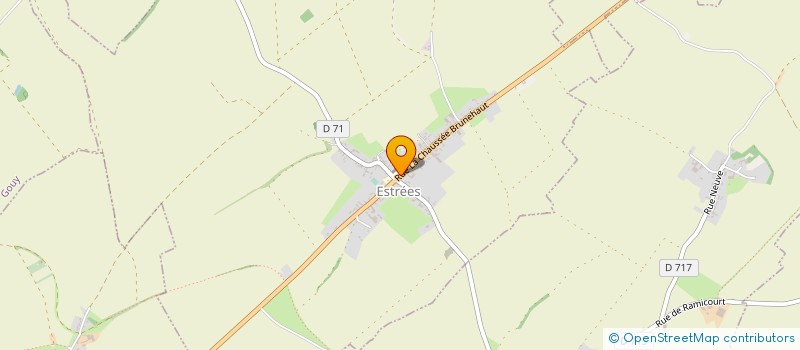localisation de l'entreprise COMMUNE D'ESTREES  ESTREES