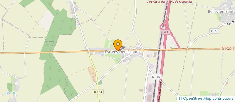 localisation de l'entreprise COMMUNE D'ESTREES DENIECOURT à ESTREES-DENIECOURT