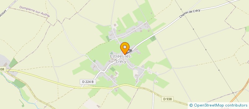 localisation de l'entreprise COMMUNE D'ESTREES LES CRECY  ESTREES-LES-CRECY