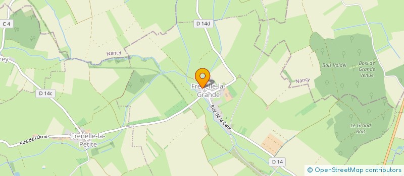 localisation de l'entreprise COMMUNE D'ESTRENNES  ESTRENNES