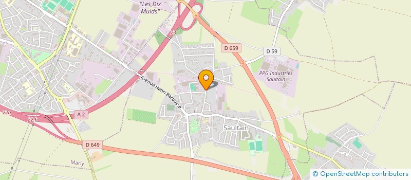 localisation de l'entreprise COMMUNE D'ESTREUX  ESTREUX