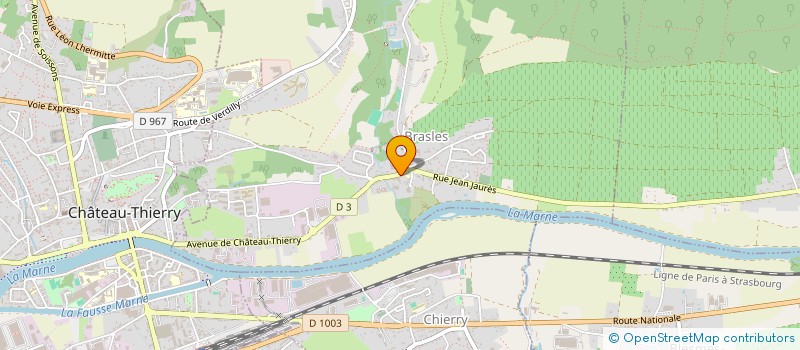 localisation de l'entreprise COMMUNE D'ETAMPES SUR MARNE à ETAMPES-SUR-MARNE
