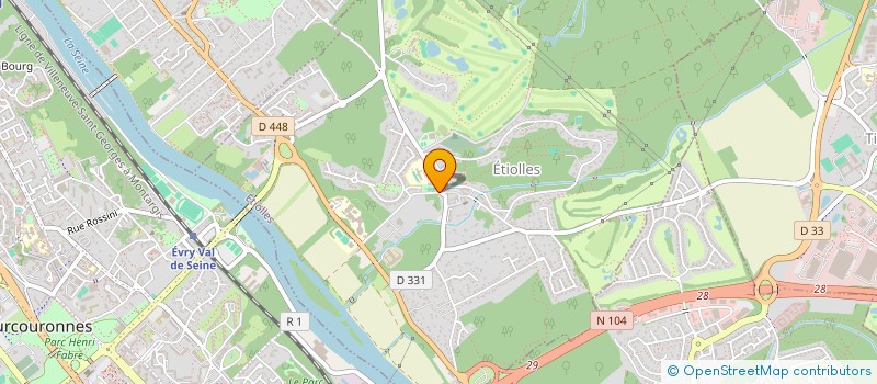 localisation de l'entreprise COMMUNE D'ETIOLLES  ETIOLLES